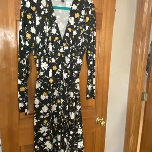 Women's knit Ann Taylor wrap dresd